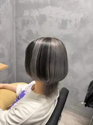 セミロング カラー newi赤羽 HINATAのヘアスタイル
