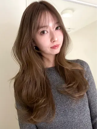 ロング カラー ヘアアレンジ 🫧透明感カラー/ Wカラー🫧namiのヘアスタイル