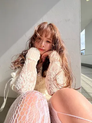 セミロング カラー IROW/イロウ天神 大名店 yamaのヘアスタイル