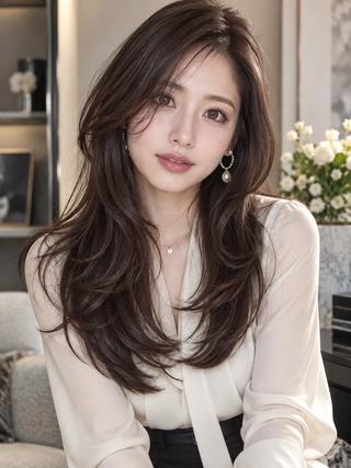 ロング ✨毛髪診断で絶対綺麗 ✨美髪艶髪専門✨高浪のヘアスタイル