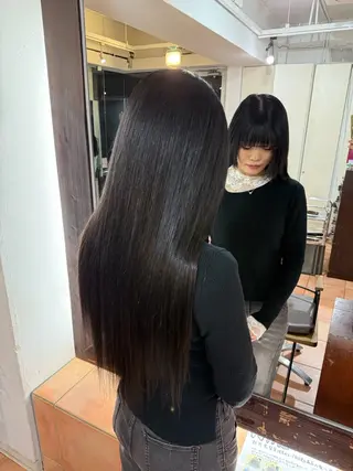 ロング 🦋透明感 艶カラー Rie🦋のヘアスタイル