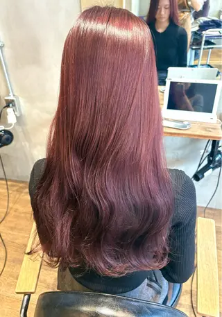 ロング 井上 麻帆のヘアスタイル