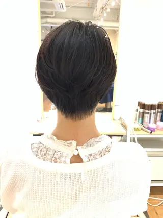 ショート ayano ．のヘアスタイル