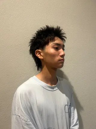 メンズ ボブ&寒色🎐ᩚ 短髪 COCOROのヘアスタイル