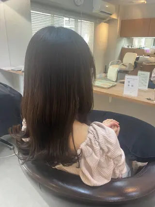 セミロング 🫧透明感カラー🫧 佐野花苗[新宿]のヘアスタイル