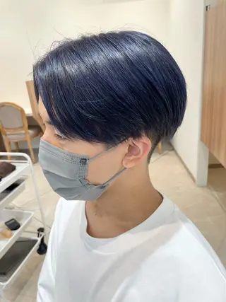 ショート カラー メンズ 髪質改善ケア/透明感 カラー伊藤 千尋のヘアスタイル