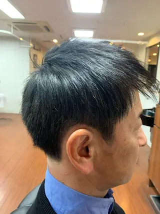 ショート 関田 周人のヘアスタイル