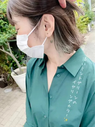 ショート カラー 大人女性ショート専門 tomodaのヘアスタイル