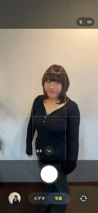 ミディアム 金岡 碧のヘアスタイル