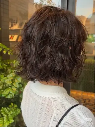 ショート ボブパーマ RYOのヘアスタイル