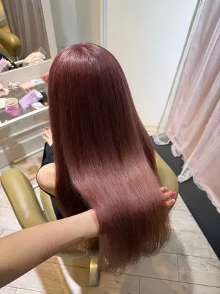 ロング カラー ハイトーン/アレンジ かなで⊹ ࣪ ˖⟡のヘアスタイル
