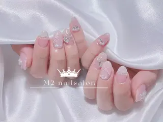 ネイル 長さだし専門店 M2 rikaのネイルデザイン