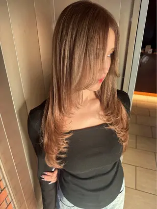 ロング カラー manami ♡のヘアスタイル