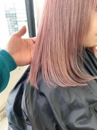 セミロング 片岡 建のヘアスタイル