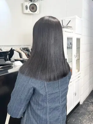 セミロング カラー HARU//原宿🤍 リピート率NO.1のヘアスタイル