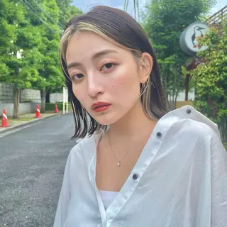 ミディアム カラー ✨👑お洒落ショート ❣️村上せいな✨のヘアスタイル