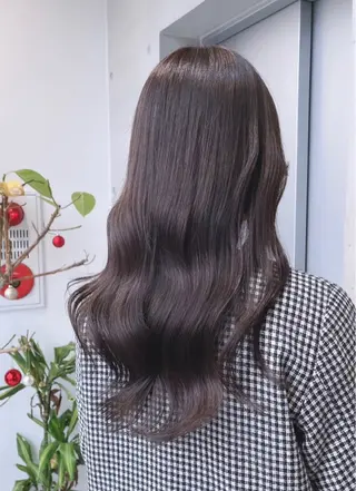 セミロング カラー 🌫️大人韓国ヘア 🌫️naoyaのヘアスタイル