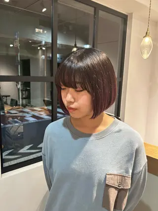 カラー 高木 花のヘアスタイル