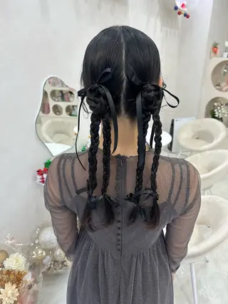 カラー ヘアアレンジ cherir髪質改善 パーソナルカラー診断のヘアスタイル