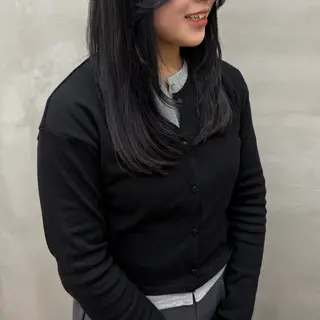ロング 古川 咲衣のヘアスタイル