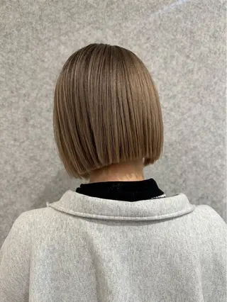 ショート Hikaru艶カラー /メンズカットのヘアスタイル