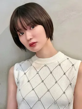 ショート ショート/ボブ manakaのヘアスタイル