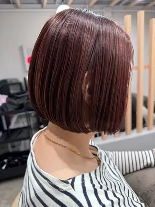 ショート カラー liL hair サトウリョウタのヘアスタイル