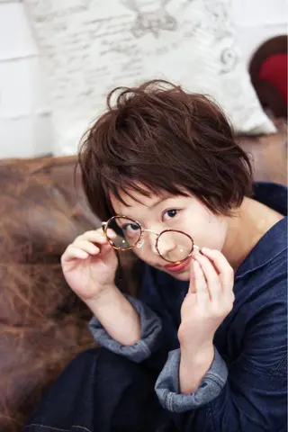 ショート 工藤 久美のヘアスタイル