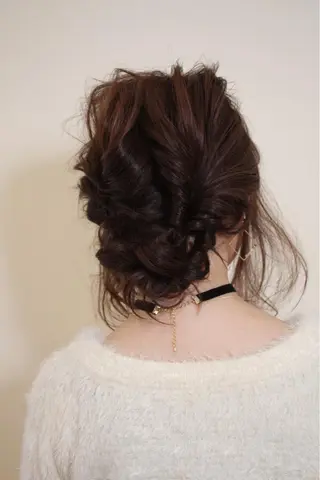 ミディアム カラー ヘアアレンジ Shingo #パーマのヘアスタイル