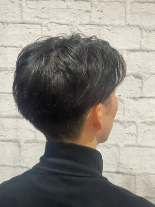 ミディアム メンズ 💈メンズカット 💈大岩暉弥のヘアスタイル