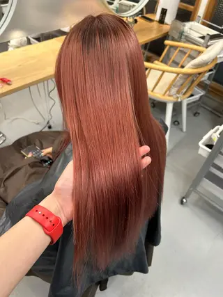 ロング カラー 💜Noa /艶髪ハイトーン💫のヘアスタイル