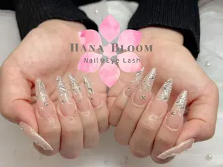 ネイル Hana Bloom Nail💜Akiのネイルデザイン