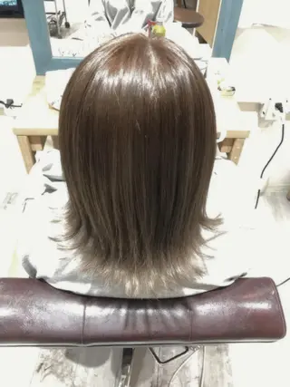 ミディアム カラー ヘアアレンジ バレイヤージュ/ 髪質改善/渡邉悟🌱のヘアスタイル