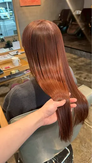 ロング カラー くまざき なな /パーマモデル募集中のヘアスタイル