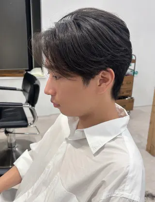 メンズ miyu /色素薄め Oliveのヘアスタイル