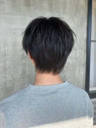 ショート カラー メンズ 佐瀬 冬祈のヘアスタイル