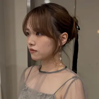 ヘアアレンジ hair &eye あおいのヘアスタイル