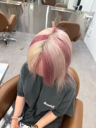 カラー 韓国メンズヘア特化 𝓡𝓮𝓷のヘアスタイル