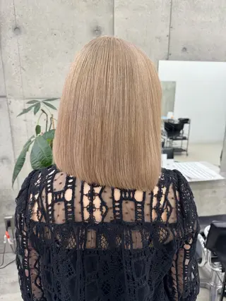 カラー Asami/名古屋/ ハイトーン/デザインのヘアスタイル