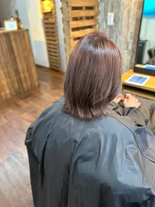 ミディアム カラー Luzir⭐︎ GEN⭐︎のヘアスタイル