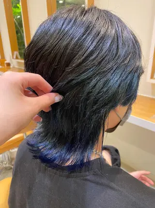 カラー メンズ 波津久 鈴愛のヘアスタイル
