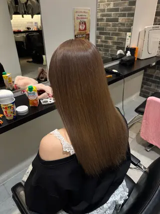 ロング カラー 日髙 悠斗のヘアスタイル