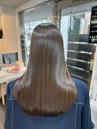 ロング 美髪髪質改善✨ 店長 天城由香のヘアスタイル