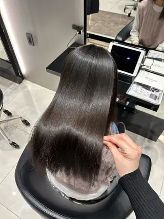 ロング 中村 夢咲のヘアスタイル