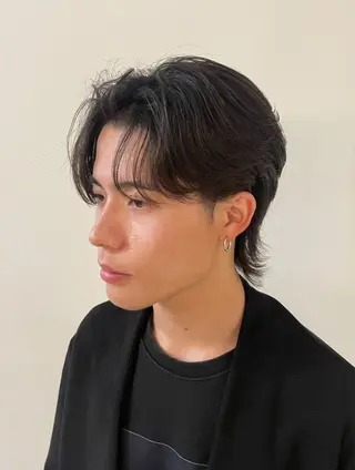 メンズ 三田 真穂のヘアスタイル