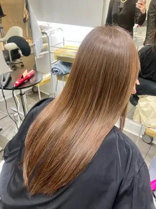 ロング カラー ボブ/透明感カラー ✂️ツムギ♡のヘアスタイル