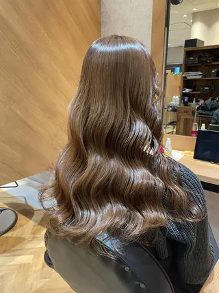 ロング 透明感カラー🇰🇷 レイヤー✨桑原　研太のヘアスタイル