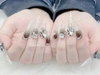 ネイル MoMoA Nail ネイル長さ出し専門店のネイルデザイン