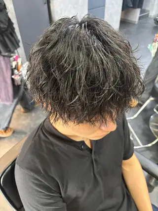 パーマ メンズ 🔥メンズパーマ特化 高橋晴🔥のヘアスタイル