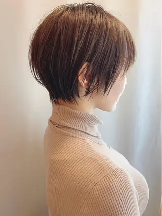 ショート 🎉骨格矯正カット ばば　としまさのヘアスタイル